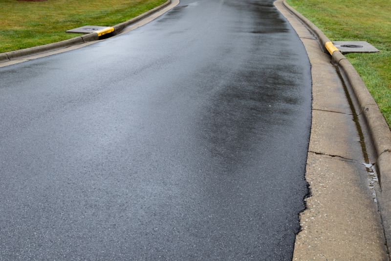 Asphalt Curb Cutting
